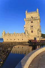 Image showing Belem Tower - Torre De Belem In Lisbon, Portugal 