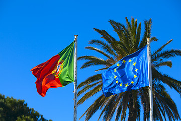 Image showing The flag of portugal