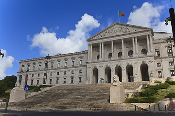 Image showing Monumental Portuguese Parliament 