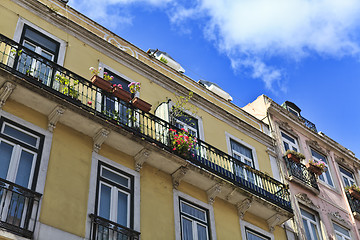 Image showing Old building in Lisbon, Portugal