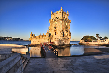 Image showing Belem Tower - Torre De Belem In Lisbon, Portugal 