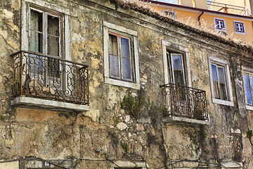 Image showing Old building in Lisbon, Portugal