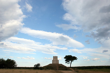 Image showing Ancient church on the hill in Nin, Croatia