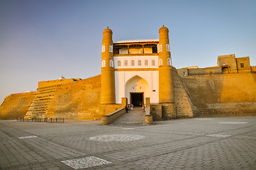 Image showing Massive fortress in Bukhara