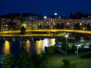 Image showing Helsinki in Night