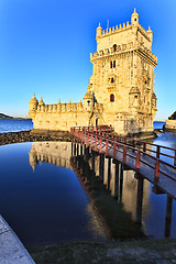 Image showing Belem Tower - Torre De Belem In Lisbon, Portugal 