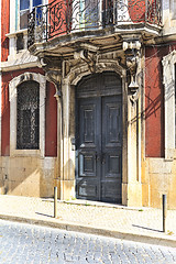 Image showing Street  in old town of Lisbon, Portugal