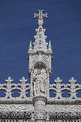 Image showing Lisbon - detail Jeronimos Monastery 