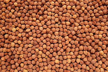 Image showing Dried black chickpeas background