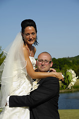 Image showing Wedding couple