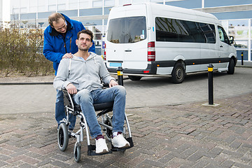 Image showing Wheel chair taxi