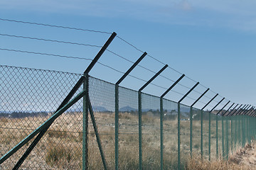 Image showing Prison Fence