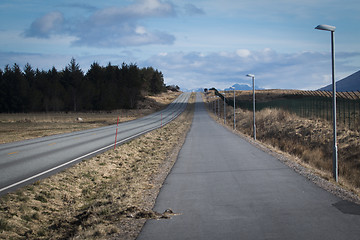 Image showing Straight Road