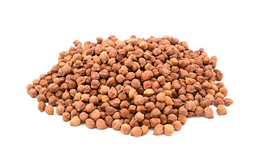 Image showing Dried black chickpeas