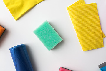 Image showing cleaning stuff on white background