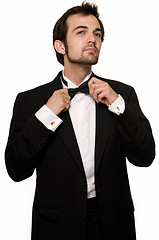 Image showing Man in tuxedo