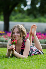 Image showing Summer teen