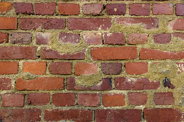 Image showing Old Brick wall 