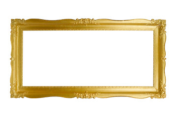 Image showing Baroque Golden Frame
