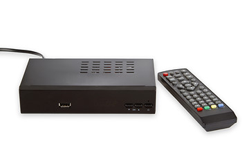 Image showing Satellite Receiver with Remote control