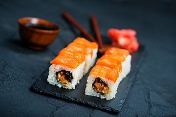 Image showing sushi