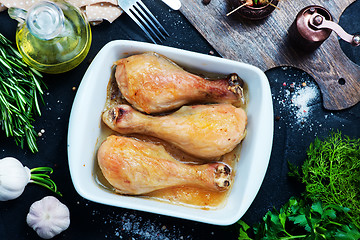 Image showing fried chicken