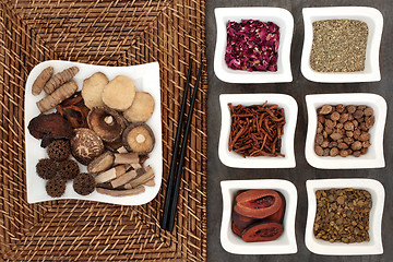 Image showing Chinese Alternative Herbal Medicine