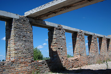 Image showing Lost city. Near Chernobyl area. Modern ruins. Ukraine