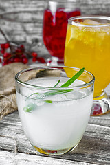 Image showing Healing drink with aloe