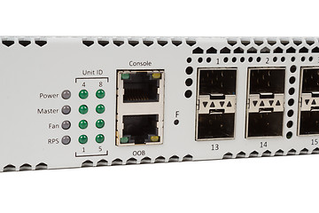 Image showing Gigabit Ethernet switch with SFP slot