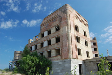 Image showing Lost city. Near Chernobyl area. Modern ruins. Ukraine