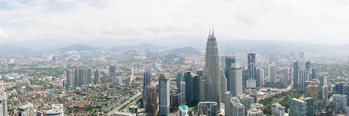 Image showing Urban modern buildings in afternoon