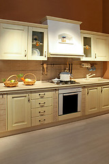 Image showing Vintage kitchen vertical