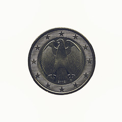 Image showing Vintage Coin isolated