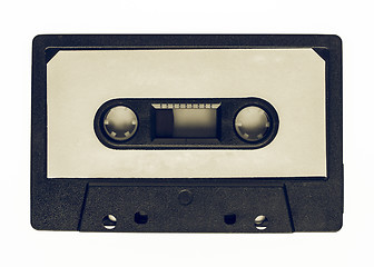 Image showing Vintage looking Tape cassette