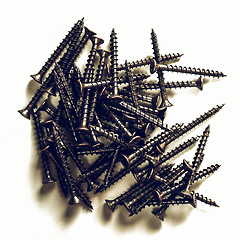 Image showing Vintage looking Screws