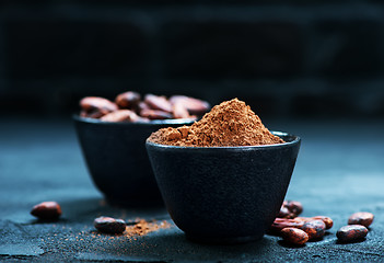 Image showing beans with powder
