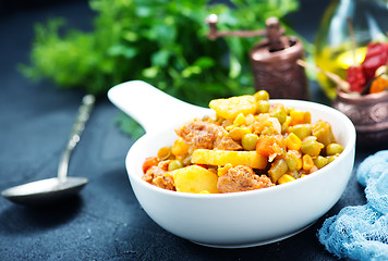 Image showing fried vegetables