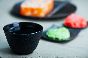 Image showing sushi