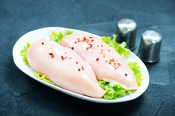 Image showing chicken fillet