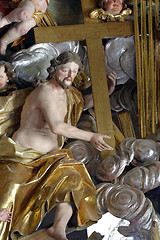 Image showing Jesus with cross