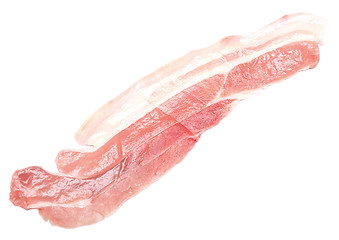 Image showing bacon on white