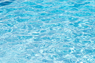 Image showing pool water