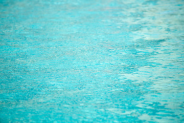 Image showing pool water