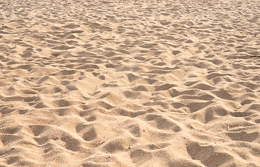 Image showing beach sand