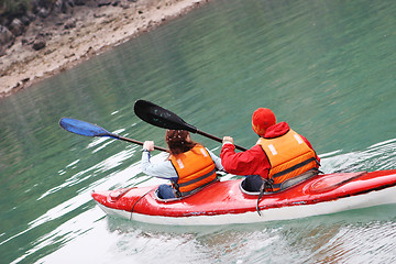 Image showing Kayaking