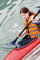 Image showing Kayaking