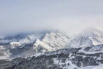 Image showing Bad Weather in Mountains