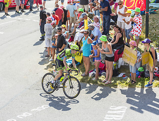 Image showing The Cyclist Daniel Martin on Col du Glandon - Tour de France 201