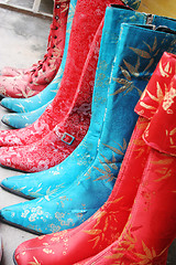 Image showing Oriental boots